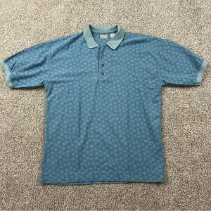 NWT Vintage Bugle Boy Paisley Golf Polo men's L